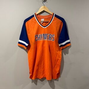 Vintage 90’s Oilers Colour “CHYMERS” Baseball Jersey